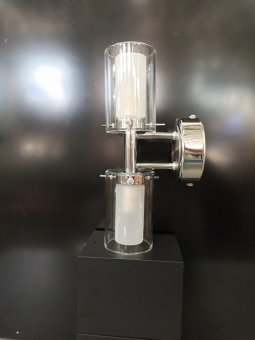 KS-AzurK2-70 Brilum Влагозащищенный накладной светильник, 2*G9 40W 230V IPIP44. Хром