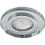 Встраиваемый светильник круг 1*Gu5.3 240/12V,. Хром, стекло. EcolaFC1650EFF