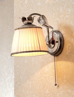 Бра. Патинированное серебро/золото 1*E27 60W 220V. CitiLux Кремона CL406311