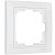 Рамка на 1-пост Белый поликарбонат Werkel Snabb basic W0012001