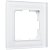 Рамка на 1 пост Белый матовый стекло Werkel Favorit  W0011105