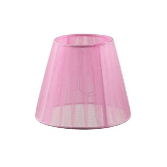LMP-Rose-130.Maytoni.Абажур тканевый для люстры пружина (на колбу лампы), Органза. Розовый