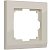 Рамка на 1-пост Слоновая кость поликарбонат Werkel Stark W0011803