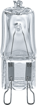 Лампа галогенная капсула прозрачное стекло 230V, G9 40W. Navigator NH-JCD9 40-230-G9-CL