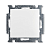 Механизм выключателя с накладкой 1-клавишный Белый IP20 ABB Basic 55  2006/6 UC-94-507