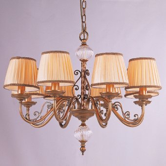 NT9901-08. Wunderlicht. Люстра  8*E14  60W 220V. Бронза