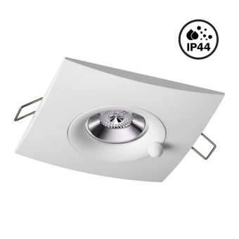 370793. Novotech. Влагозащищенный встраиваемый светильник MR16, GU10, 50W, . Белый