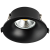 010027.Lightstar.Levigo.Встраиваемый светильник MR16. черный, круг. Gu5.3/Gu10, 12/220V