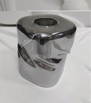 A047636 Eurosvet Плафон, стекло на патрон E27. Черный жемчуг, дымчатое стекло