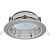 Встраиваемый светильник с рефлектором 1*GX53 13W,230V,. Хром. EcolaFG53H2ECB