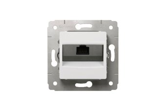 773641. Legrand. Cariva (Белый). Розетка компьютерная под коннектор RJ-45