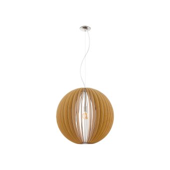 94766 Eglo Светильник подвесной  1*E27  60W 220V. Сосна, никель