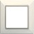 Рамка 1-кратная для вертикальной и горизонтальной установки, слоновая кость