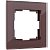 Рамка на 1-пост Мокко стекло Werkel Favorit W0011118