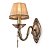 Бра, настенный светильник. Бронза, бежевый 1*E14 40W 220V. Maytoni Demitas Royal Classic RC024-WL-01