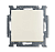Механизм выкоючателя с накладкой 1-клавишный Слоновая кость IP20 ABB Basic 55 2006/1 UC-92-507