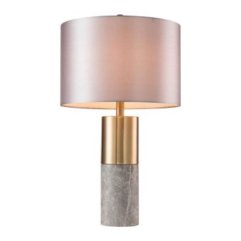 T1692.1 Lucia Tucci Tous, 1*E27, 60W 220V. Золото сатинированное, серо-бежевый