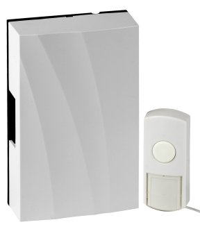 Б0004134. Эра. D157. Звонок дверной, проводной, 1 мелодия "Динг-донг". Белый