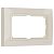 Рамка на 1 (двойная) слоновая кость поликарбонат Werkel Snabb basic W0082003