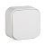 Выключатель накладной 1-клавишный Белый IP20 Legrand Quteo 782200
