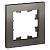 ATN000901. Systeme Electric. AtlasDesign (Сталь).Рамка на 1-пост термопласт