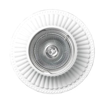 SV 7027. SvDecor. Гипсовый встраиваемый светильник MR16. GU5.3/GU10 . Белый