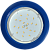 Встраиваемый светильник круг 1*GX53 220V,. Синий. Ecola FL5355ECD