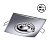 370794. Novotech. Влагозащищенный встраиваемый светильник MR16, 1*GU10, 50W, . Хром