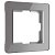 Рамка на 1-пост графит акрил Werkel Acrylic W0012704