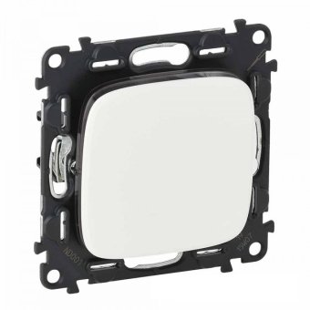 752701. Legrand. Valena Allure (Белый). Выключатель 1-клавишный