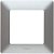 754137. Legrand. Valena Life (Алюминий). Рамка на 1-пост. не горючий пластик