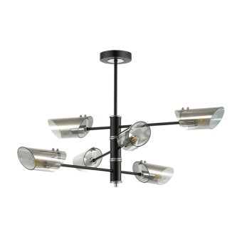 4402/6C. Lumion. Люстра  6*E14  40W 220V. Черный, хром