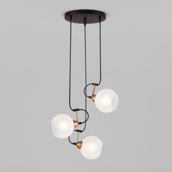 50175/3 Eurosvet Светильник подвеснойE14  40W 220V. Черный, белый