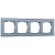 Рамка на 4-поста серый стекло Werkel Favorit W0041115