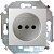 Simon Simon15 Белый Механизм розетки 2К без заземления IP20 250V Белый 16A 1591431-030