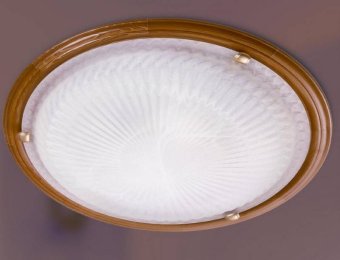 375 дуб/зол. Sonex Потолочный светильник, 3*Цоколь E27 100W 220V IP20. "Дуб", белый