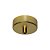 BASE.80.03.GO.33 Идеи.Универсальное потолочное крепление с зажимом для провода,D80mm,металл.Золото