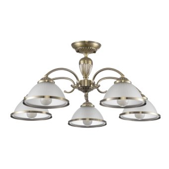 CL422153.CitiLux. Люстра. 5*E27,60W,220V. Бронза, белый