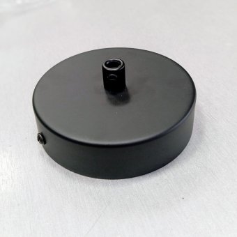 SPR-BASE-02-B.Maytoni Technical.Универсальное потолочное крепление. D100mm,  металл. Черный