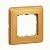 773661. Legrand. Cariva (матовое золото). Рамка на 1-пост. не горючий пластик