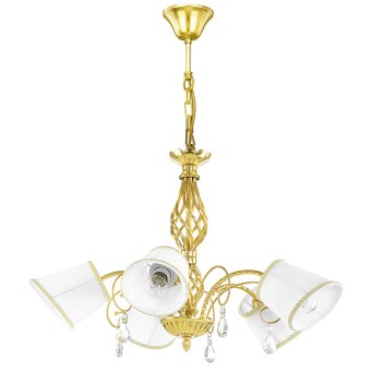 796153. Lightstar. Люстра  5*E27  40W 220V. Золото