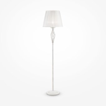 ARM247-11-G Maytoni Grace Elegant. Торшер 1*E14 40W 220V, Белый с золотой патиной