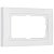 Рамка на 1 (двойная) белый поликарбонат Werkel Snabb basic W0082001