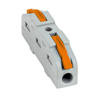 Клемма соединительная проходная Серый. EKF plc-smk-421