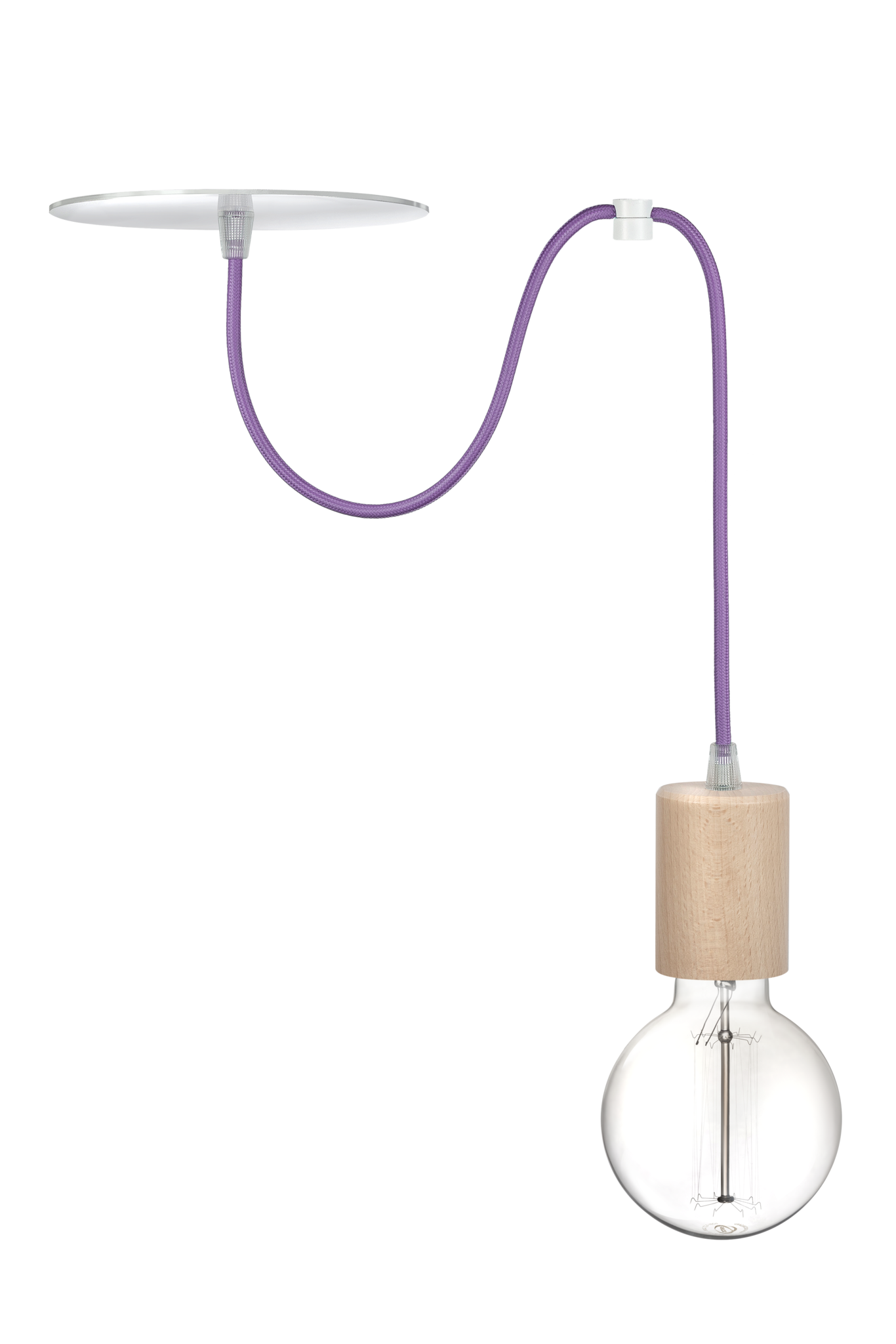 spfix-01-WH.33 Идеи.Серия "Паук".Крепление для провода,Белый