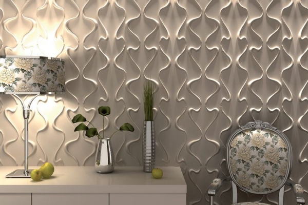 Artpole MALM 3D Eco- панель (Бамбуковое волокно+целлюлоза) Белый MALM