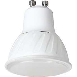 Светодиодная лампа "Reflector" . GU10, 10W, 220V, 2800K. Ecola G1UW10ELC