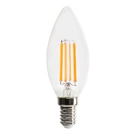 Светодиодная лампа "Свеча" 360°  . E14, 7W, 220V, 4000K. Ecola N4UV70ELC