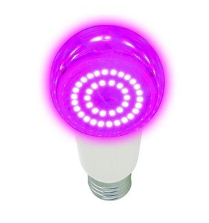 UL-00007405.(LED-A60-15W/SPFB/E27/CL).Uniel. Светодиодная лампа,E27,15W,250V,SPFB Спектр для фотосин