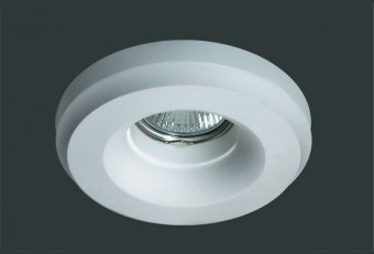SV 7014. SvDecor. Гипсовый встраиваемый светильник MR16. GU5.3/GU10 . Белый